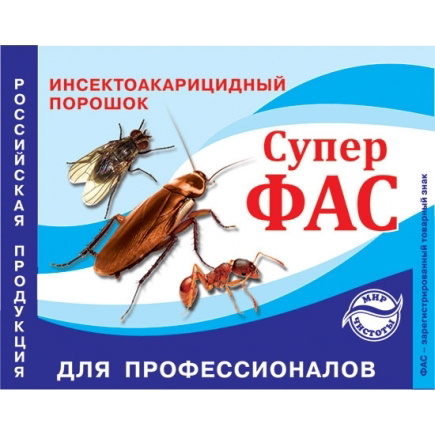 картинка Супер Фас - средство от насекомых от магазина Дез-СПБ
